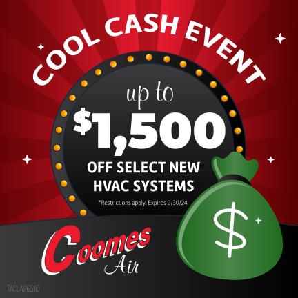 Special offers fromCoomes Air Conditioning & Heating